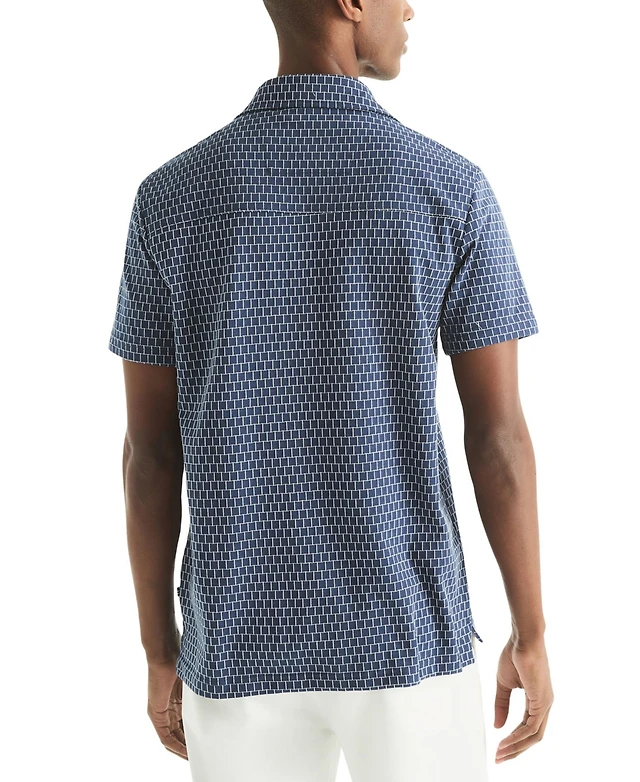 macys short sleeve dress shirts Sun + Stone Men's Sunshine Linen Blend Short-Sleeve Shirt, Macy's Exclusive - Dream Blue