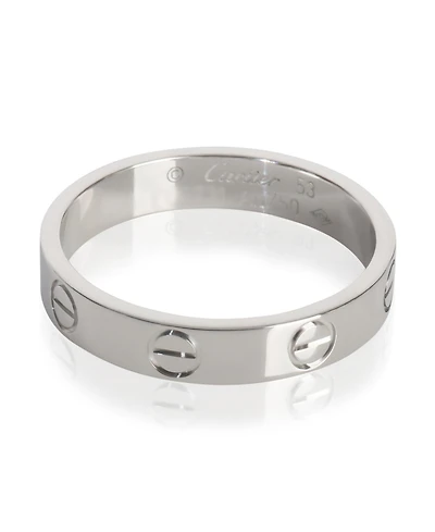 Pre-Owned Cartier White Gold Small Model Love Ring