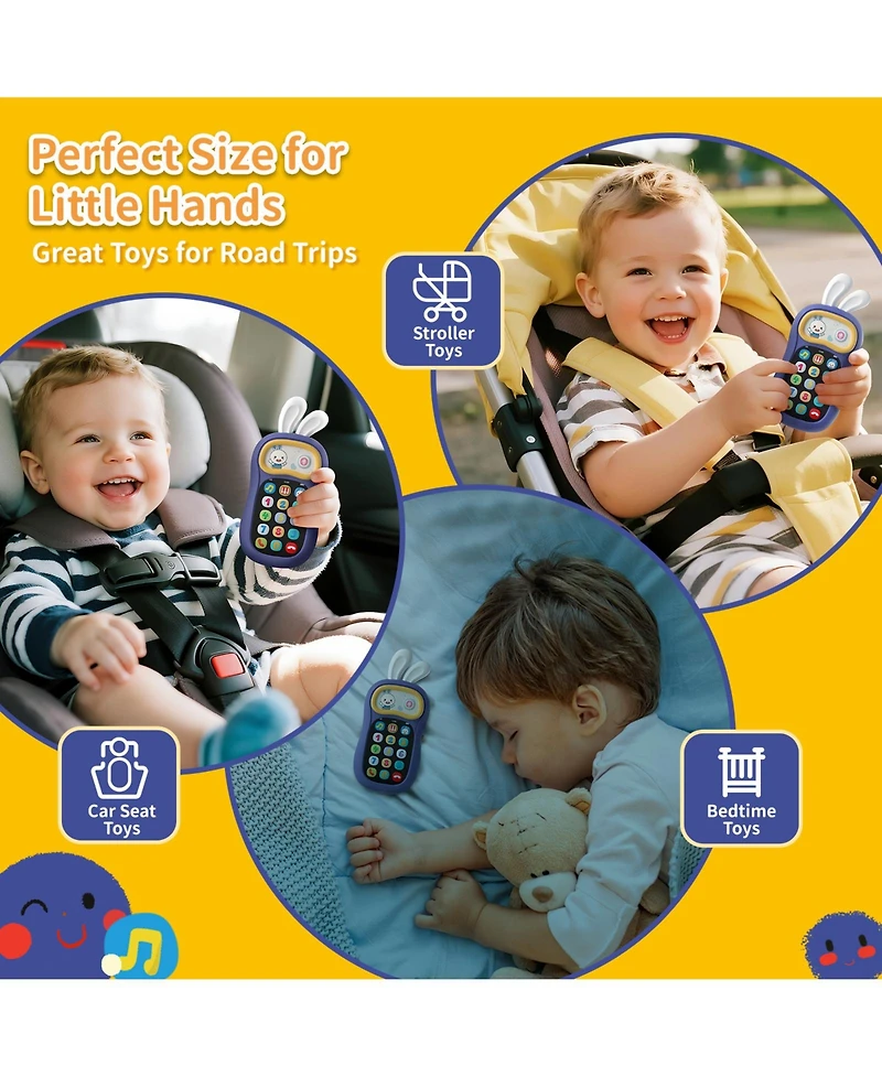 Alilo My First Mobile Phone – Interactive Pretend Play Toy for Early Learning