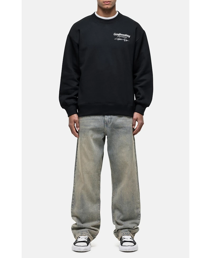 Good For Nothing Men's Washed Cult Sweathsirt