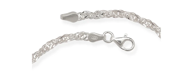 Curata Jewelry Bismark Chain Ankle Bracelet Anklet