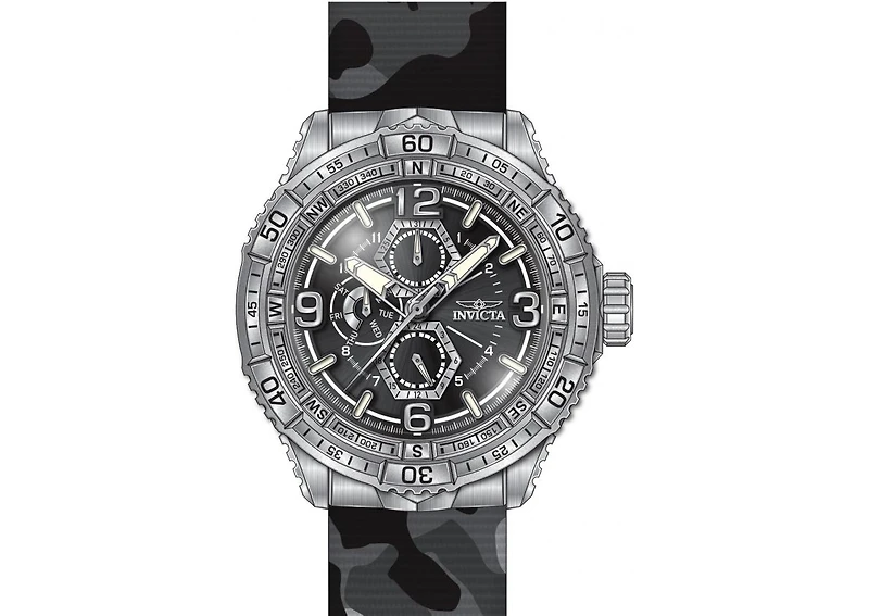 Invicta Men's 49630 Coalition Forces Quartz VH67 Metal Dial Watch