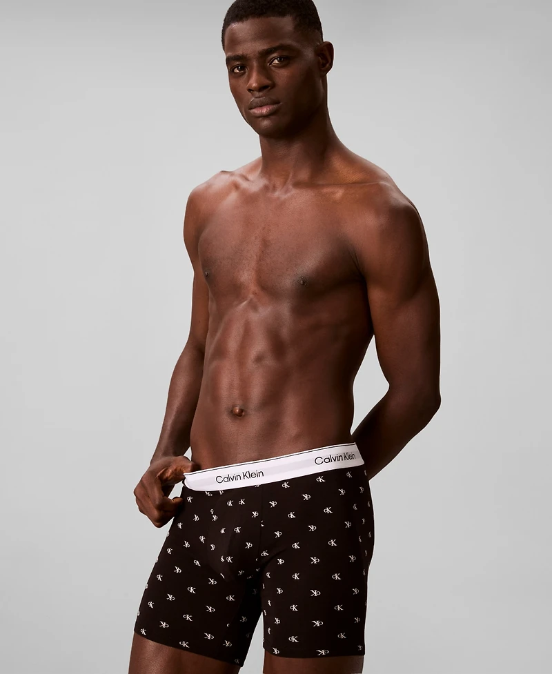 Calvin Klein Men's 3-Pack Icon Stretch Boxer Briefs