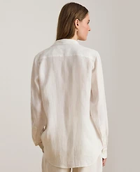 Lauren Ralph 100% Linen Shirt