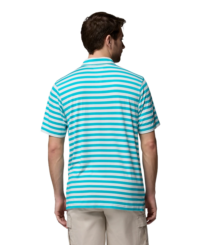 Columbia Men's Parsons Printed Short-Sleeve Polo Shirt