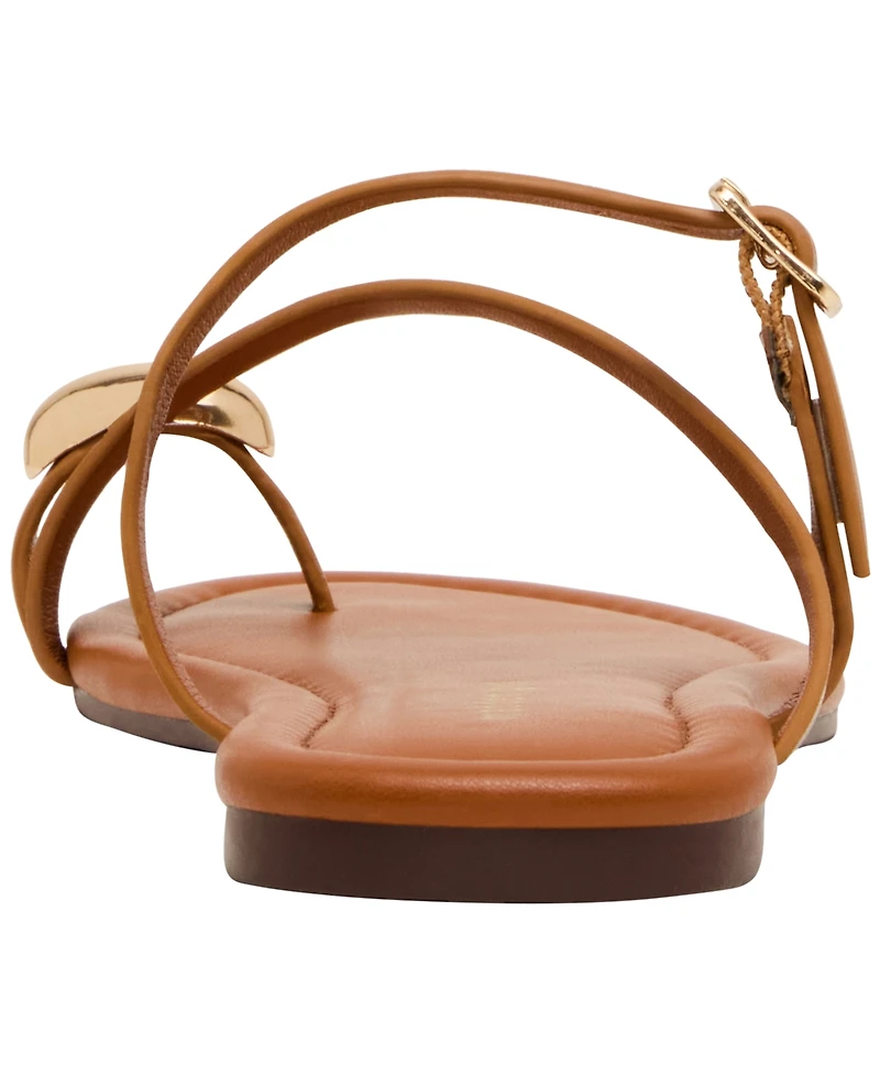 Madden Girl Women's Tune Embellished Strappy Slide Sandals