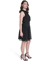 Vince Camuto Women's V-Neck Fit & Flare Mini Dress