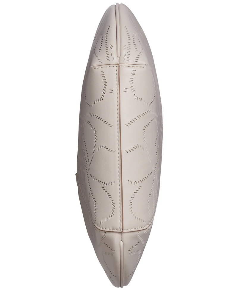 Donna Karan New York Baldwin Floral Perforated Large Shoulder Bag