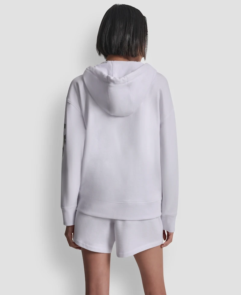 Dkny Sport Women's Regular-Fit Full Zip Hoodie