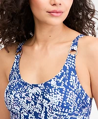 Dkny Women's One-Piece Starburst Swimsuit