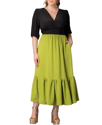 Kiyonna Plus Danica Maxi Dress