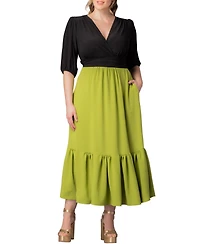 Kiyonna Plus Danica Maxi Dress