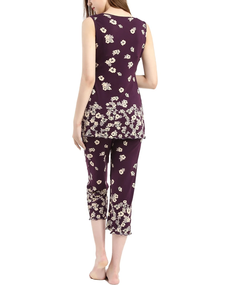 kimi + kai Maternity Eeva Nursing Pajama Set