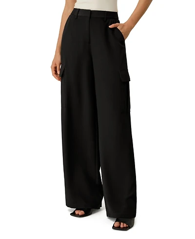 Lilysilk Women's Silk Crepe Cargo Pant