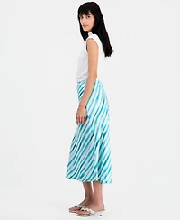On 34th Women's Printed Midi Slip Skirt