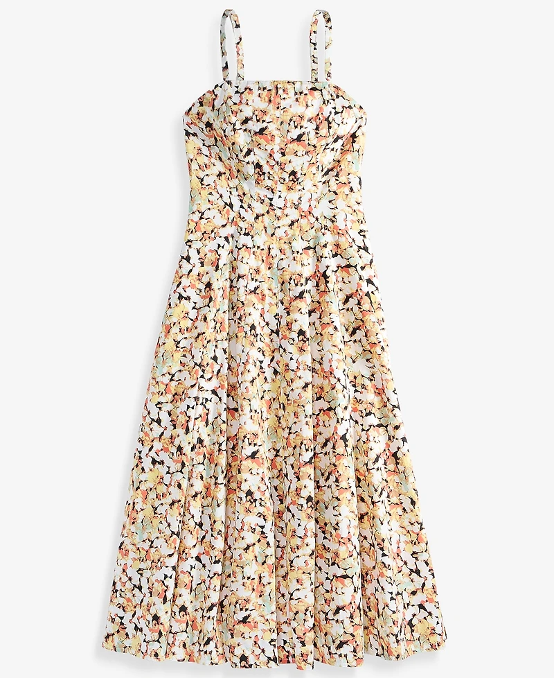 I.n.c. International Concepts Women's Sleeveless Seamed Midi Dress, Macy's Exclusive
