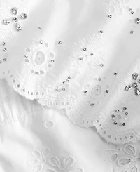 I.n.c. International Concepts Women's Embellished Eyelet Midi Skirt, Macy's Exclusive