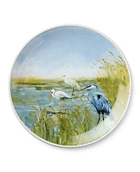 Certified International Coastal Birds Round Platter