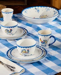 Certified International French Rooster 16-Pc. Dinnerware Set, Service for 4