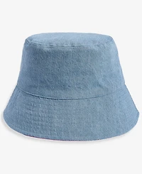 Women's Denim Bucket Hat, Macy's Exclusive- Molly Rogers Capsule Collection