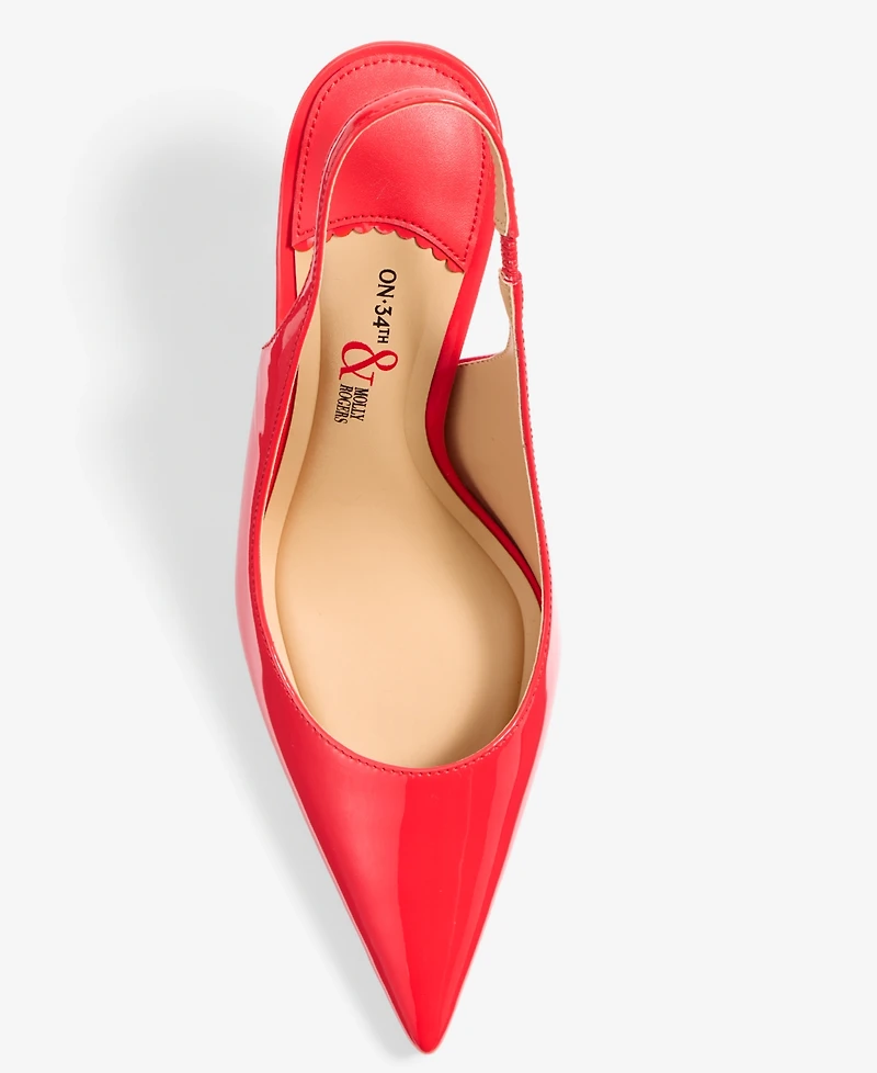 Women's Pointed-Toe Slingback Pumps, Macy's Exclusive- Molly Rogers Capsule Collection