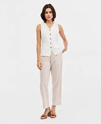 Tommy Hilfiger Women's V-Neck Button-Front Waistcoat