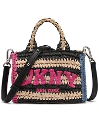 Dkny Hadlee Mini Woven Crossbody Bag