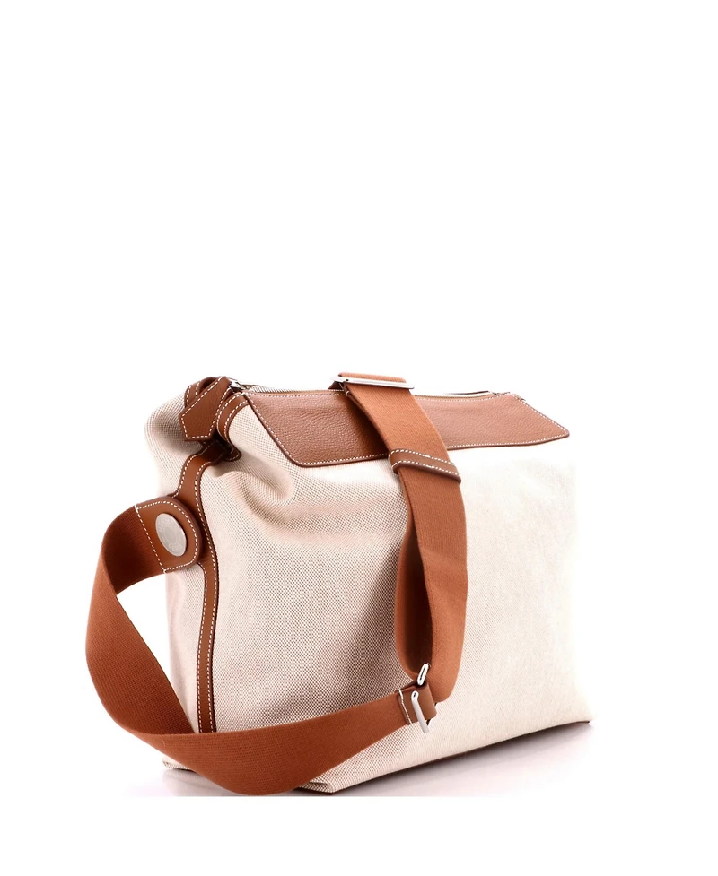 Pre-Owned HERMES R.m.s 12H Bag Toile and Leather