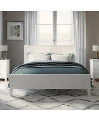 Streamdale Furniture Elegant Pine Wood and Mdf Platform Bed