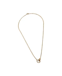 Pre-Owned Cartier Yellow Gold Diamond Love Necklace