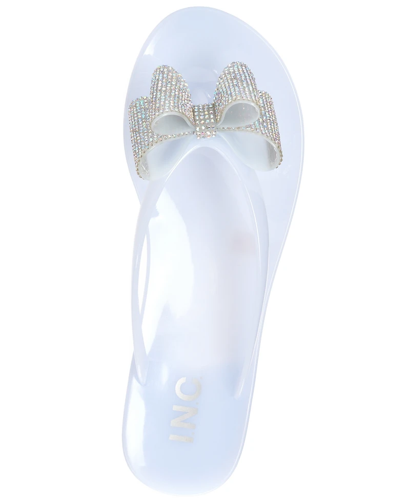 I.n.c. International Concepts Madena Bow Jelly Sandals, Created for Macy's