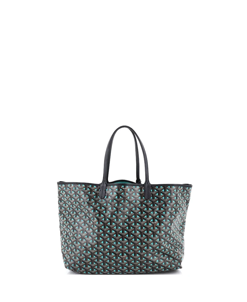 Pre-Owned Goyard Pm Saint Louis Tote Claire Voie Coated Canvas