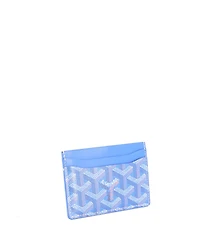 Pre-Owned Goyard Saint Sulpice Card Holder Coated Canvas