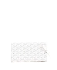 Pre-Owned Goyard Mini Monte Carlo Clutch Coated Canvas