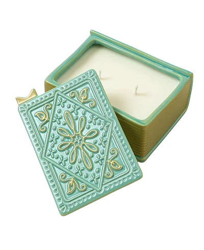 Uncommon Goods A Light Read Porcelain Book Candle, 9 Oz