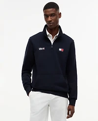 Tommy Hilfiger Men's and Women's Quarter-Zip Sweatshirt