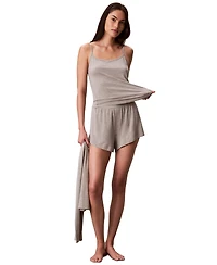 Calvin Klein Women's Striped Pattern Sleep Shorts