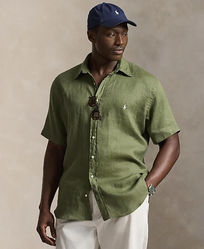 Polo Ralph Lauren Men's Big & Tall Linen Shirt