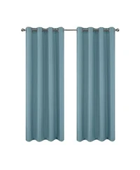 Rt Designers Collection 100 Polyester 140 Gsm Sedona Jacquard Grommet Curtain Panel 54 X22 X X22