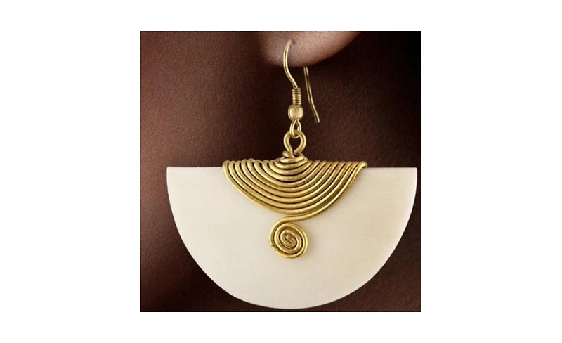 Kendi Amani Nusu Earrings