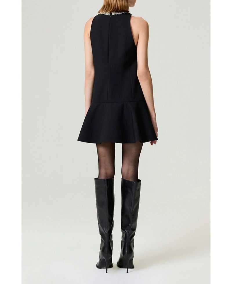 Nocturne Women's Ruffled Mini Dress