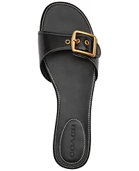 Coach Women's Margot Slip-On Flat Sandals