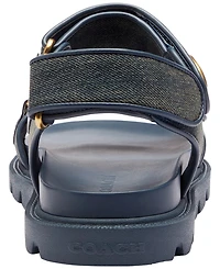 Coach Women's Brynn Round Toe Flat Sandals