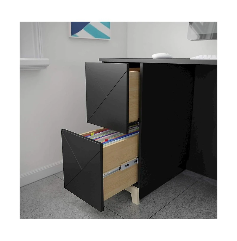 Nexera 2-Drawer Home Office Desk.