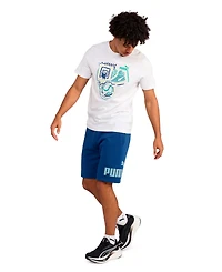 Puma Men's Essential Big Logo Fleece Shorts