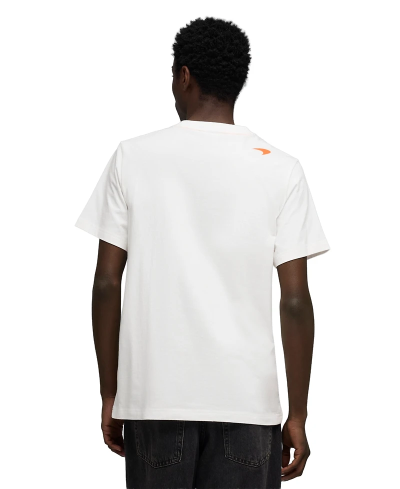 Puma Men's Mclaren Racing Driver Lando Norris Crewneck Graphic T-Shirt