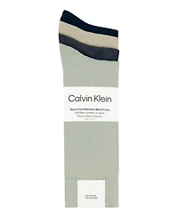 Calvin Klein Men's 4-Pk. Crew Dress Socks