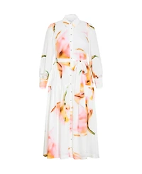 City Chic Women's Haze Bloom Print Maxi Dress