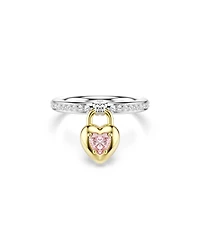 Swarovski Mixed Metal Idyllia Motif Ring