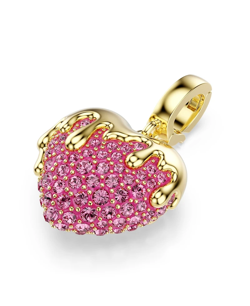 Swarovski Gold-Tone Plated Heart Idyllia Charms